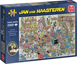 Jan van Haasteren - NK Mens Erger Je Niet Puzzel (2000 stukjes)