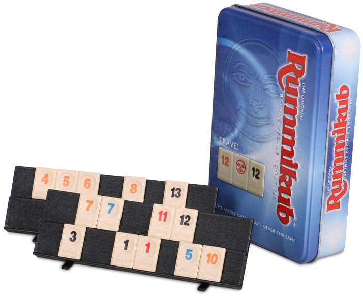 Mantel alias analoog Rummikub Travel Tin Editie - kopen bij Spellenrijk.nl