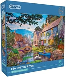 Dominic Davison - Tea on the River Puzzel (1000 stukjes)