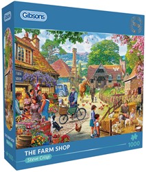 Steve Crisp - The Farm Shop Puzzel (1000 stukjes)