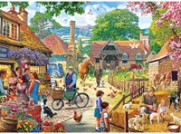 Steve Crisp - The Farm Shop Puzzel (1000 stukjes)-2