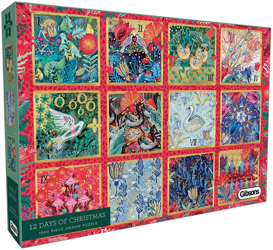 12 Days of Christmas Puzzel (1000 stukjes) - kopen bij Spellenrijk.nl