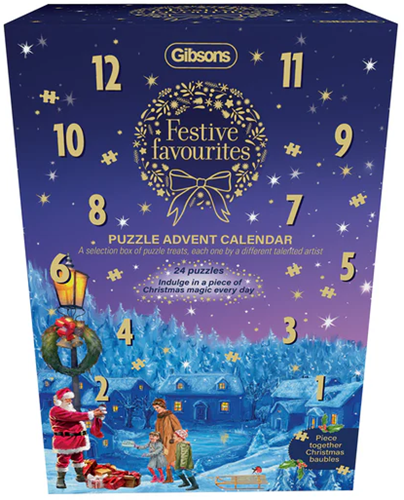 Festive Favourites Advent Calendar Puzzel (24x 42-60 stukjes)-3