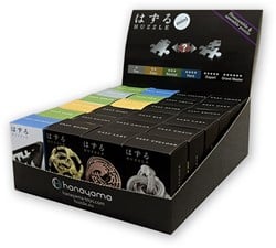 Mini Huzzle Cast Display (24x Mini Huzzle Cast Puzzles)