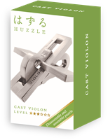 Mini Huzzle Cast Puzzle - Violon Silver (level 3)
