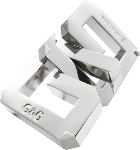 Mini Huzzle Cast Puzzle - G&G Silver (level 3)-2