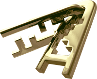 Mini Huzzle Cast Puzzle - Keyhole Gold (level 4)-2