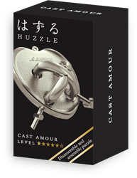 Mini Huzzle Cast Puzzle - Amour Silver (level 5)