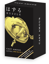 Mini Huzzle Cast Puzzle - Amour Gold (level 5)