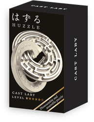 Mini Huzzle Cast Puzzle - Laby Silver (level 5)