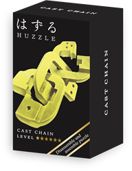 Mini Huzzle Cast Puzzle - Chain Gold (level 6)