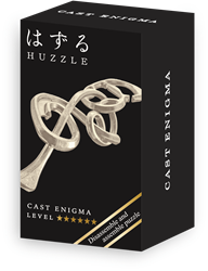 Mini Huzzle Cast Puzzle - Enigma Silver (level 6)