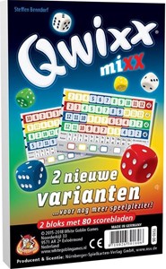 Qwixx Mixx Scorebloks