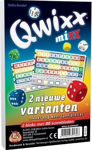 Qwixx - Mixx Scorebloks