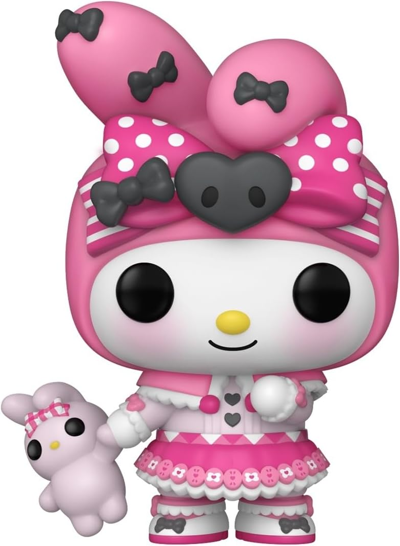 Funko Bitty Pop! Sanrio My Melody – Minifigura Sorpresa De 2.2 Cm Con Repisa Apilable, Ideal Para Coleccionar Y Decorar Tartas