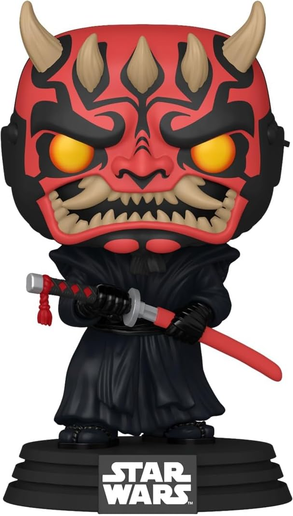 Funko Pop! Star Wars – Darth Maul 9,5 Cm – Figurine Vinyle Officielle, Parfaite Pour Collectionner