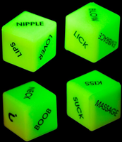 Love Dice - Glow in the Dark Set (Engelse versie)-2