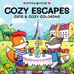 Cute & Cozy - Cozy Escapes Kleurboek