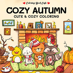Cute & Cozy - Cozy Autumn Kleurboek
