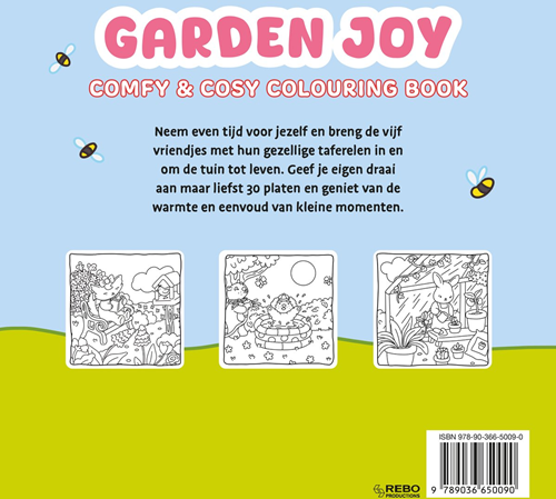 Comfy & Cozy - Garden Joy Kleurboek-2