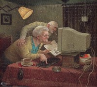 Marius van Dokkum - Meegaan met je Tijd Puzzel (1000 stukjes)-2