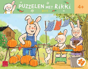 Afbeelding van het spelletje Clavis - Rikki Viert Feest 2 in 1 Puzzel