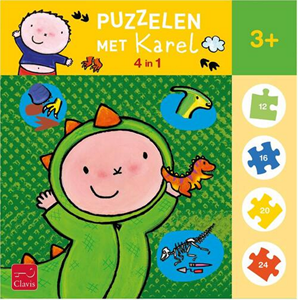 Afbeelding van het spelletje Clavis - Karel 4 in 1 Puzzel