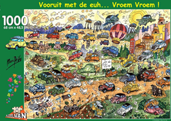 Vooruit met de euh… Vroem Vroem! – Marc de Vos (1000 stukjes)