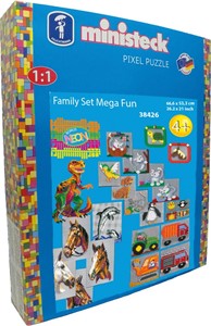 Afbeelding van het spel Ministeck Family-Set Mega Fun - XXL Box