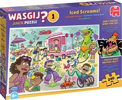 Wasgij Junior 1 - IJskoude Kreten! Puzzel (240 stukjes)