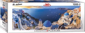 Afbeelding van het spelletje Santorini Greece Panorama Puzzel (1000 stukjes)