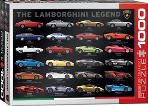 Afbeelding van het spelletje The Lamborghini Legend Puzzel (1000 stukjes)