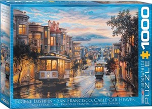 Afbeelding van het spelletje San Francisco Cable Car Heaven Puzzel (1000 stukjes)