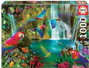 Afbeelding van het spelletje Tropische Vogels Puzzel (1000 stukjes)