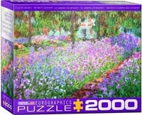 Monet´s Garden - Claude Monet Puzzel (2000 stukjes)