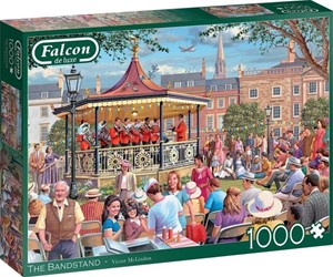 Afbeelding van het spelletje Falcon - The Bandstand Puzzel (1000 stukjes)