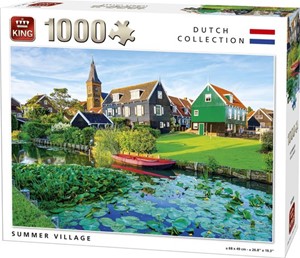 Afbeelding van het spelletje Summer Village Puzzel (1000 stukjes)