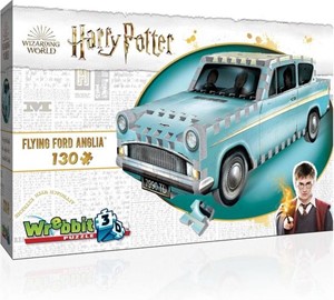 Wrebbit 3D Puzzel Harry Potter Flying Ford Anglia 130 stukjes