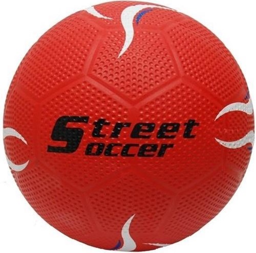 Voetbal Rubber Straat Rood