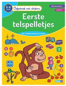 Afbeelding van het spel Oefenboek - Eerste Telspelletjes 5-6 jaar