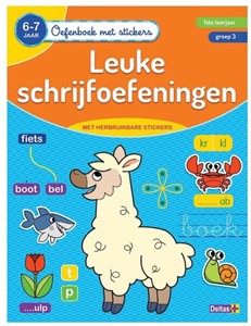 Afbeelding van het spelletje Oefenboek - Leuke Schrijfoefeningen 6-7 jaar