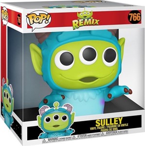 Afbeelding van het spelletje Funko Pop! - Pixar Remix Alien as Sulley #766