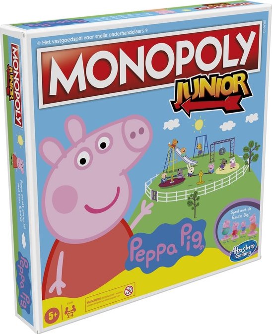 Blauwe plek Immoraliteit dictator Monopoly Junior - Peppa Pig - kopen bij Spellenrijk.nl