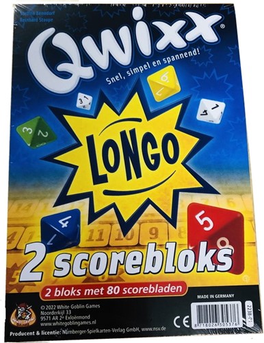 Qwixx Longo Bloks (extra scorebloks)