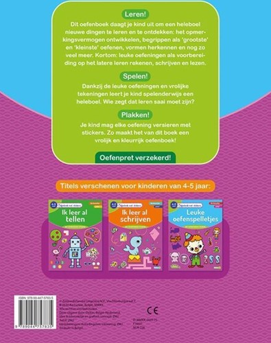 Oefenboek - Leuke oefenspelletjes 4-5 jaar-2