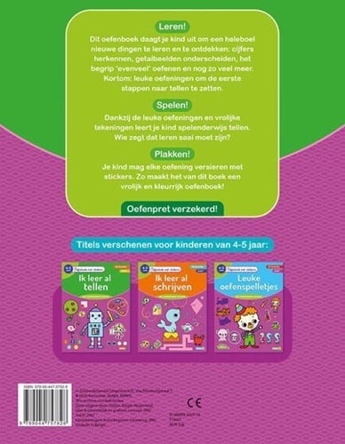Oefenboek - Ik leer al tellen 4-5 jaar-2