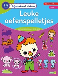 Oefenboek - Leuke oefenspelletjes 4-5 jaar
