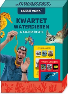 Afbeelding van het spelletje Freek Vonk Kwartet - Waterdieren