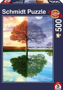 Afbeelding van het spelletje The Seasons Tree Puzzel (500 stukjes)