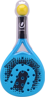 Urban Disctrict - Padel Racket met bal (Blauw of Rood)